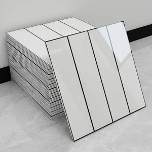 TEMU 인조 대리석 패턴 줄무늬 격자무늬 벽지 14개 세트, 펠앤스틱 패딩 벽 패널, PVC 패널 충돌 방지 벽 패드, 알루미늄 호일 뒷면, 자체 접착식 방수 비닐 벽 데칼, 주방, 욕실, 다이닝룸 및 집 꾸미기용 백스플래시 벽 스티커, 벽 장식, 방수 및 닦아낼 수 있음, 40x40cm