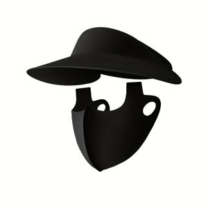 TEMU 남녀공용 여름 신상 썬쉐이드 마스크햇 1개, 아웃도어 스포츠 사이클링 썬햇, 통기성 있는 눈 보호 마스크, 2-in-1 탈부착 디자인