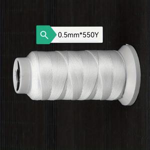 TEMU 폴리에스테르 비즈 실 1 롤 비늘 끈 비즈 끈 DIY 팔찌 목걸이 보석 만들기 재봉 가죽 제품 만들기 끈 - 비즈 끈 및 실