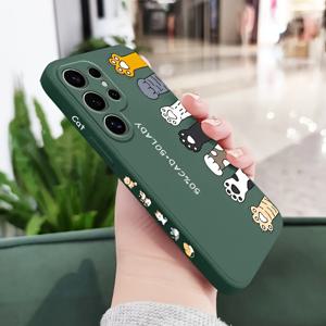 TEMU 휴대폰 케이스 - 삼성 갤럭시 시리즈 스마트폰 S25, S24 Ultra, S23 FE에 적합, S20+ 폰 보호 케이스를 손상하는 것을 방지하기 위해 소프트 쉘 A56로 디자인, A324G용 완전 랩핑 미끄럼 방지 보호 커버, A55, A265G 재질