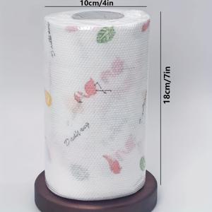 TEMU 200개 롤, 일회용 주방용 페이퍼 타월, 주방 청소용 천, 게으른 헝겊, 흡수성 행주, 습식 및 건식 사용, 설거지 및 기름때 제거 페이퍼 타월, 주방 용품, 청소 용품, 크리스마스 파티 용품