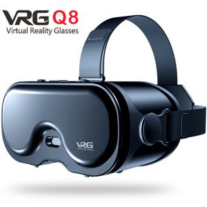 TEMU 3D VR 헤드셋 1개, 업그레이드된 렌즈, 초고화질 4K 스마트 가상 현실 VR 안경, IMAX 극장급 경험, 근시용 조절 가능, 아이폰 및 휴대폰용 VR 헤드셋