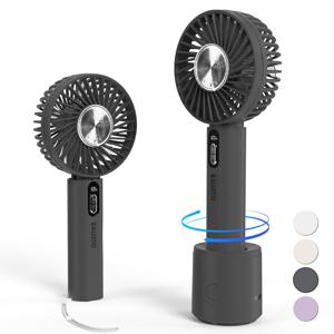 TEMU 바우아토 스팬윙 휴대용 미니 핸디 선풍기 USB 충전 (거치대 포함)