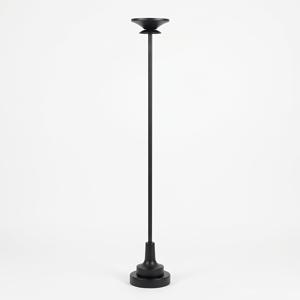 TEMU 75cm 블랙 모던 촛대, 안정적인 트레이 포함, 따뜻한 촛불을 위한, 아늑한 거실 및 침실의 저녁을 위한 완벽한 제품