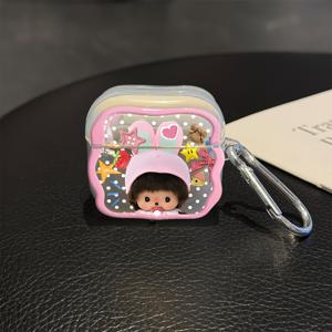 TEMU Apple 1/2/3/4/Pro/Pro2용 럭셔리 귀여운 치치 TPU 질감 경량 내구성 스크래치 방지 충격 방지 버클형 이어폰 충전 케이스 보호 커버