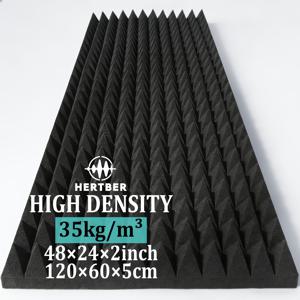 TEMU 특대형 120 X 60 X 5 Cm 흡음 패널 고밀도 35 Kg/M³ - 디자인 3D 벽 패널 방음 - 레코딩 스튜디오/회의실/홈시어터/오디오 룸/피아노 룸 드럼 룸 전문가용 방음 - 빠른 확장 - 쉬운 설치