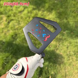 TEMU CNC 밀링 얼굴 클로우 골프 퍼터, 34/35 인치, 샤프트 포함, 남성 골프 클럽.