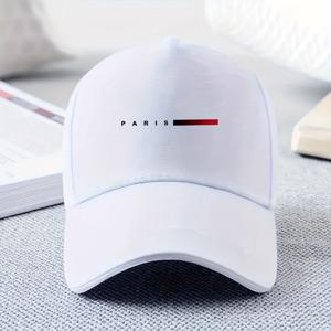 TEMU 남성용 경량 통기성 야구 모자, 부드러운 폴리에스터 섬유, 기하학 패턴, 야외용 자외선 차단, 캐주얼 낚시 모자, 6가지 색상 선택 가능, 기계 세탁 가능, 스포티한 디자인, 내구성 있는 헤드웨어