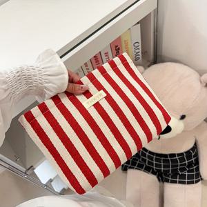 TEMU 새로운 메이크업 파우치, 화장품 정리 주머니, 동전 지갑 화장품 가방 핸드백 휴대용 파우치, 크리스마스 휴가 선물 아내 보관 가방