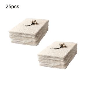 TEMU 덱클엣지 페이퍼 카드 10/25장, 공백 수제 종이, 4x6인치/10x15cm, 휴일 저널, 책갈피, 사진 소품, 스티커 메모, 인사 카드용 수제 찢어진 종이, 결혼식, 파티, 생일에 적합
