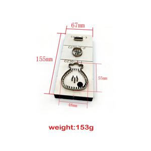 TEMU C230 대형 가죽 다이컷, 핸드메이드 DIY 가죽 공예 커팅 몰드, 용돈 주머니 펜던트 열쇠고리 제작 도구
