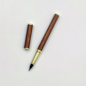 TEMU 1개 펜형 브러쉬 늑대 작은 스크립트 메탈, 브러쉬 소프트 헤드 브러쉬 아름다운 펜 휴대용 브러쉬 빠른 건조. 필기, 그림 등, 잉크 없음, 3.4 캘리브러이션 컵 펜, 학용품 페인트 브러쉬 미술 용품 도구 수용 가능