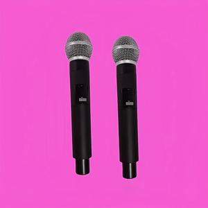 TEMU 포토 부스 소품 용품, 1-2개 소품 마이크 및 검은색 공연 소품 마이크, 휴일 공연 및 코스튬 파티에 적합. 성인 파티 활동 및 사진 촬영을 위한 가벼운 소품 포함. 마이크