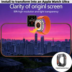TEMU Apple Watch 45mm 44mm 용 Ultra 360 풀 커버 케이스, Iwatch Series 10 6 SE 5 강화 유리 액정 보호 필름, 축제 선물