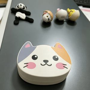 TEMU 새로운 고양이 모양 자석 보관함, 튼튼한 플라스틱 재질, 드릴 없이 냉장고 보관 가능, 튼튼한 자석 냉장고 장식, 주방 및 거실 등 10가지 시나리오에 적합