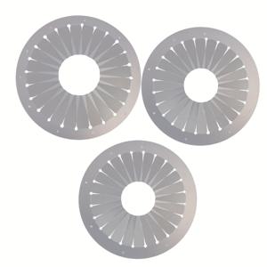 TEMU 12+15+9cm DIY 수제 보석 리본 브로치 배지 주름 도구
