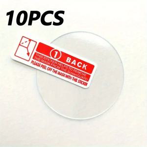 TEMU 스마트워치용 10개입 27-46mm 강화 유리 스마트워치 액정 보호 필름, 27mm 28mm 29mm 30mm 31mm 32mm 34mm 35mm 36mm 37mm 38mm 39mm 40mm 41mm 42mm 43mm 44mm 45mm 46mm 직경 스크래치 방지 HD 투명 보호 유리 필름