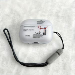 TEMU Airpods Pro 2세대/1세대 케이스 커버, Airpods Pro 케이스 2세대 호환, 소프트 블랙 케이스, 투명, 화이트 앤 블랙
