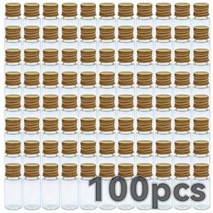 TEMU 50/100개 0.34oz PET 플라스틱 병, 골드 스레드 알루미늄 캡 포함 - 내구성 있는 방수 여행용 용기 (에센셜 오일 & 향수 샘플 포장용) | 세련된 투명 디자인