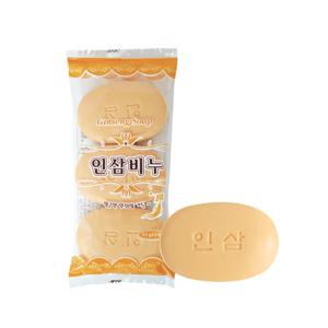 TEMU 인삼비누 90g 3개입 세수비누 미용비누 화장비누