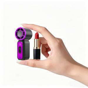 TEMU 휴대용 미니 선풍기 | 저소음 | 긴 배터리 수명/미니 핸드헬드 선풍기, 휴대용 USB 충전식 포켓 선풍기, 199단계 속도 냉각팬, 여행, 사무실, 야외, 실내, 캠핑, 메이크업용, 남녀공용 소형 개인용 선풍기-500mAh