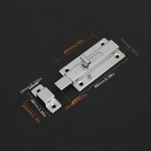 TEMU 7개 세트: 볼트 1개 + 고정 핀 6개. 스테인리스 스틸 도어 볼트, 욕실 도어락, 방문 볼트, 보안 도어볼트, 정원 대문 자물쇠, 도어락
