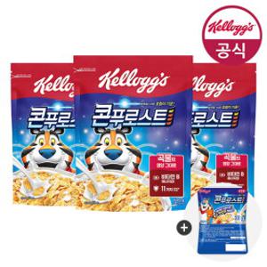 켈로그 시리얼 콘푸로스트 600g x 3개 + (증정)미니 30g