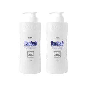 로픈 바오밥 세라마이드LPP 프리미엄 헤어트리트먼트 베이비파우더 1000ml 2개