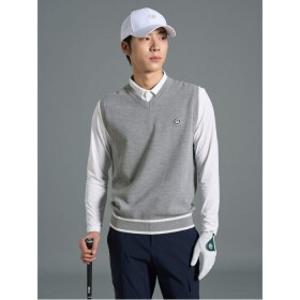 [빈폴골프] [HERITAGE] 남성 V넥 베스트  그레이 (BJ6251B043)