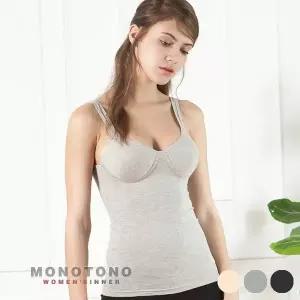 [모노토노]클리어런스/노와이어 몰드컵 면스판 스포츠 브라런닝