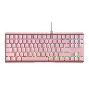 CHERRY MX 3.0S TKL RGB 게이밍 기계식 키보드 핑크 저소음적축
