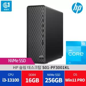 HP S01-PF3001KL 윈11 PRO 램16G교체/슬림PC/사무용PC/당일발송
