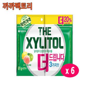오리온 더 자일리톨 리필122gx6봉