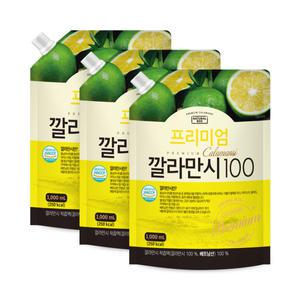 내추럴박스 깔라만시100 1000ml 3개