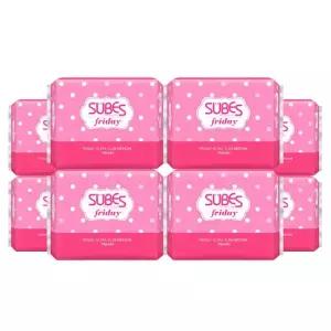 슈베스 생리대 프라이데이 울트라슬림 중형 14P x8팩