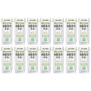 [파스퇴르] 파스퇴르 무항생제 바른목장우유 125mL 48입