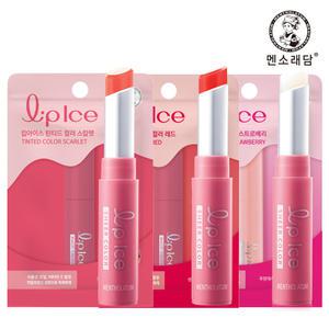 멘소래담 립아이스 매직컬러 스트로베리+틴티드레드+스칼렛