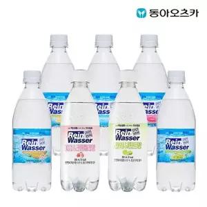[동아오츠카 ][T] 라인바싸 탄산음료 500ml PET 7종선택 1박스 (총20입)