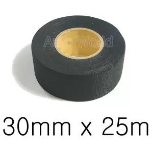천테이프 30mm X 25m 면테이프 부직포 전선정리 잡소리방지 전선보호 하네스 와이어 방음