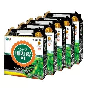 [베지밀]*달콤한 베지밀B 검은콩두유 190ml*80팩