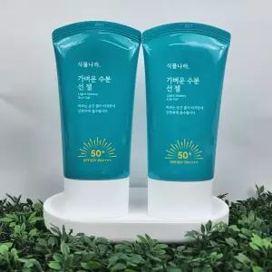 [2개기획]식물나라 가벼운 수분 선 젤 60ml+60ml