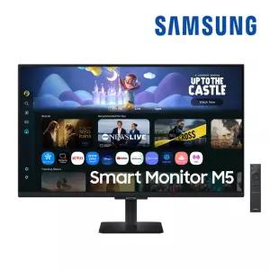삼성전자 삼성 스마트모니터 M5 M50F LS27FM500 68.6cm(27인치) 블랙 컴퓨터모니터 LS27FM500EKXKR