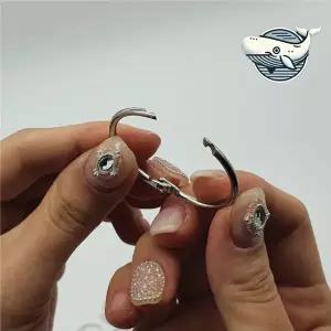 [하프클럽/]다용도 카드링 쇠링 세트 링형 지퍼 고리 10개