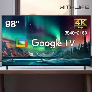 위드라이프 구글 98인치 4K UHD 스마트TV 대형 프리미엄 안드로이드티비