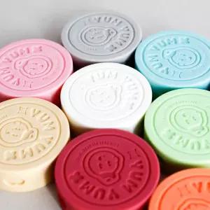 헥사 얌얌 실리콘뚜껑 58mm 9종 요거트병 컬러캡 밀프랩 이유식 병뚜껑