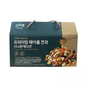 [오하루 자연가득] 프리미엄 메이플 견과 시나몬에디션 20g x 20개입 1박스 -SDL-