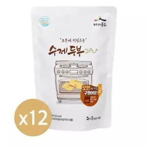 미가푸드 국산 콩 수제 두부과자 110g 12봉