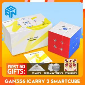 Gan 356 I Carry 2 Uv 스마트 마그네틱 큐브 3x3 퍼즐 장난감 스티커없는 큐브, CubeStation으로 지능형 추