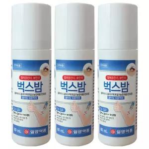 3개입 일양약품 모기물린데 벌레물린데 바르는 약 벅스밤 80ml