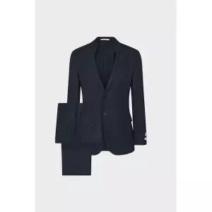 데일리룩 본 듀플렉스 텍스쳐 수트 네이비 BN4MEA255NY_BN4MTA355NY